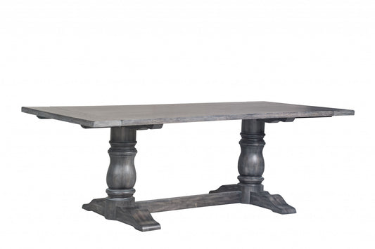 88' X 40' X 30' Weathered Gray Dining Table